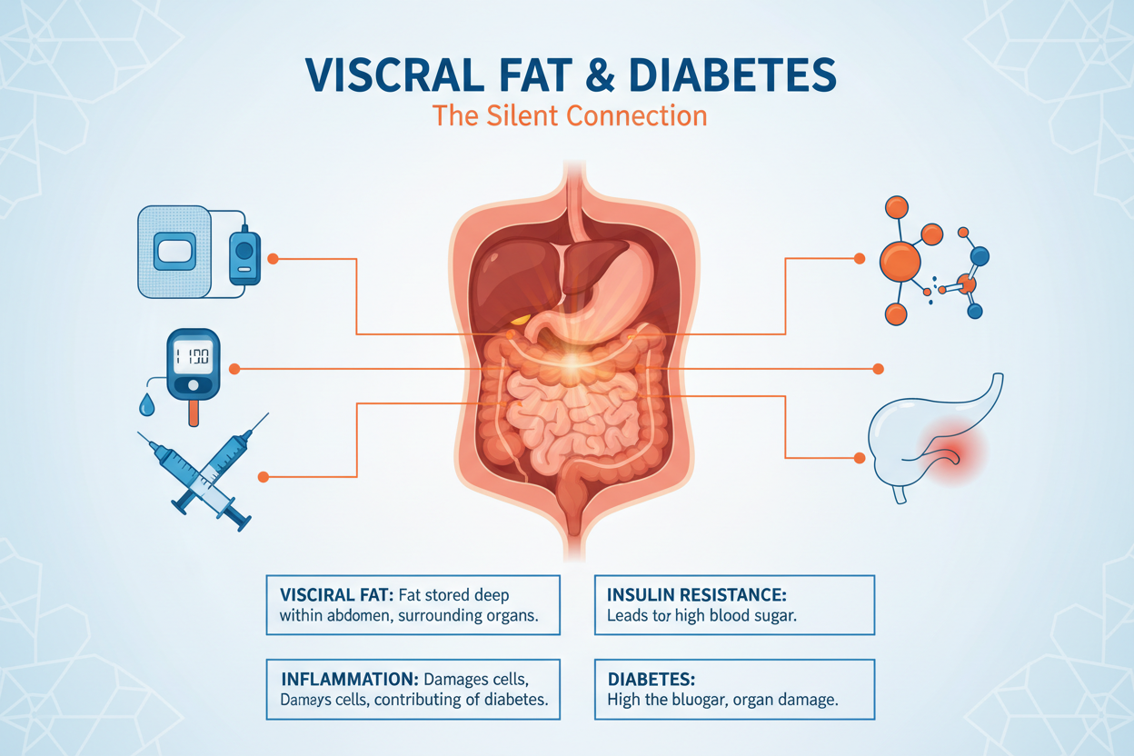 Visceral Fat in the UAE: The Hidden Driver Behind Rising Diabetes Rates